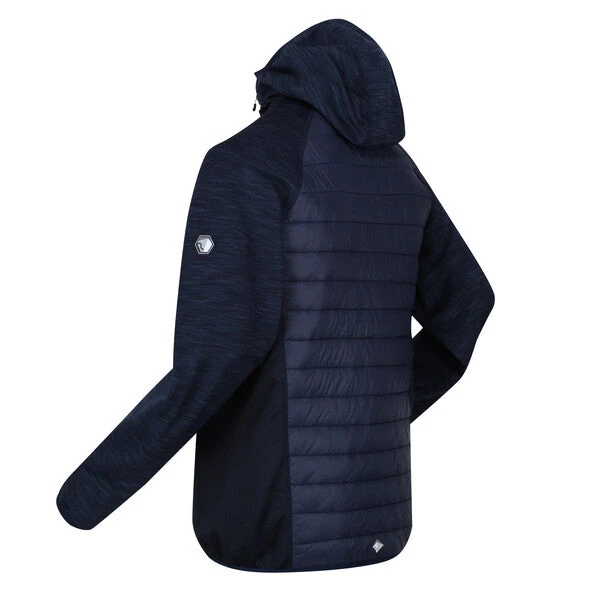 Regatta Men's Andreson VI Hybrid Insulated Jacket | Navy Marl White - Image 3