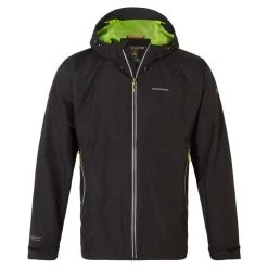 Craghoppers Men's Atlas Waterproof Jacket | Black / Apple