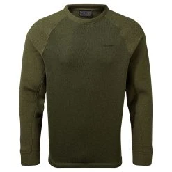Craghoppers Men's Barker Jumper Bottle Green Marl CMA1283
