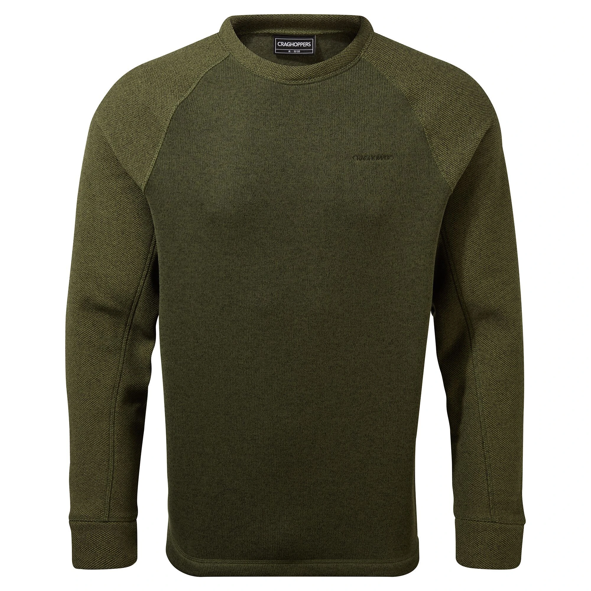 Craghoppers Men's Barker Jumper Bottle Green Marl CMA1283