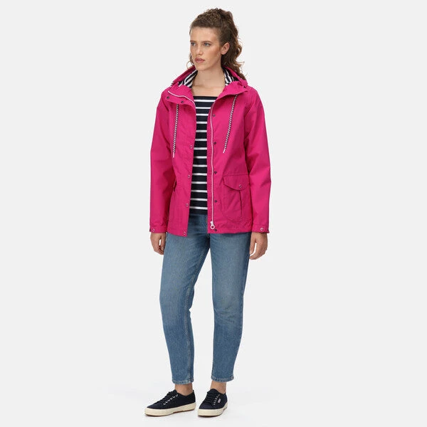 Regatta Women's Bayarma Lightweight Waterproof Jacket Fuchsia - Image 2