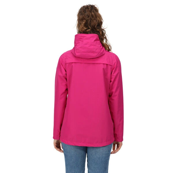 Regatta Women's Bayarma Lightweight Waterproof Jacket Fuchsia - Image 3