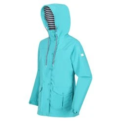 Regatta Women's Bayarma Lightweight Waterproof Jacket Turquoise