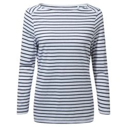 Craghoppers Women's Blanca 3/4 Sleeve Top Navy/White