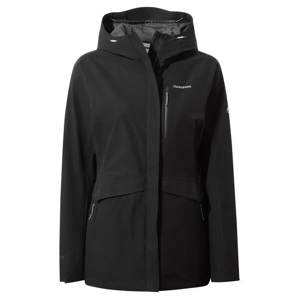 Craghoppers Women's Waterproof Caldbeck Jacket | Black