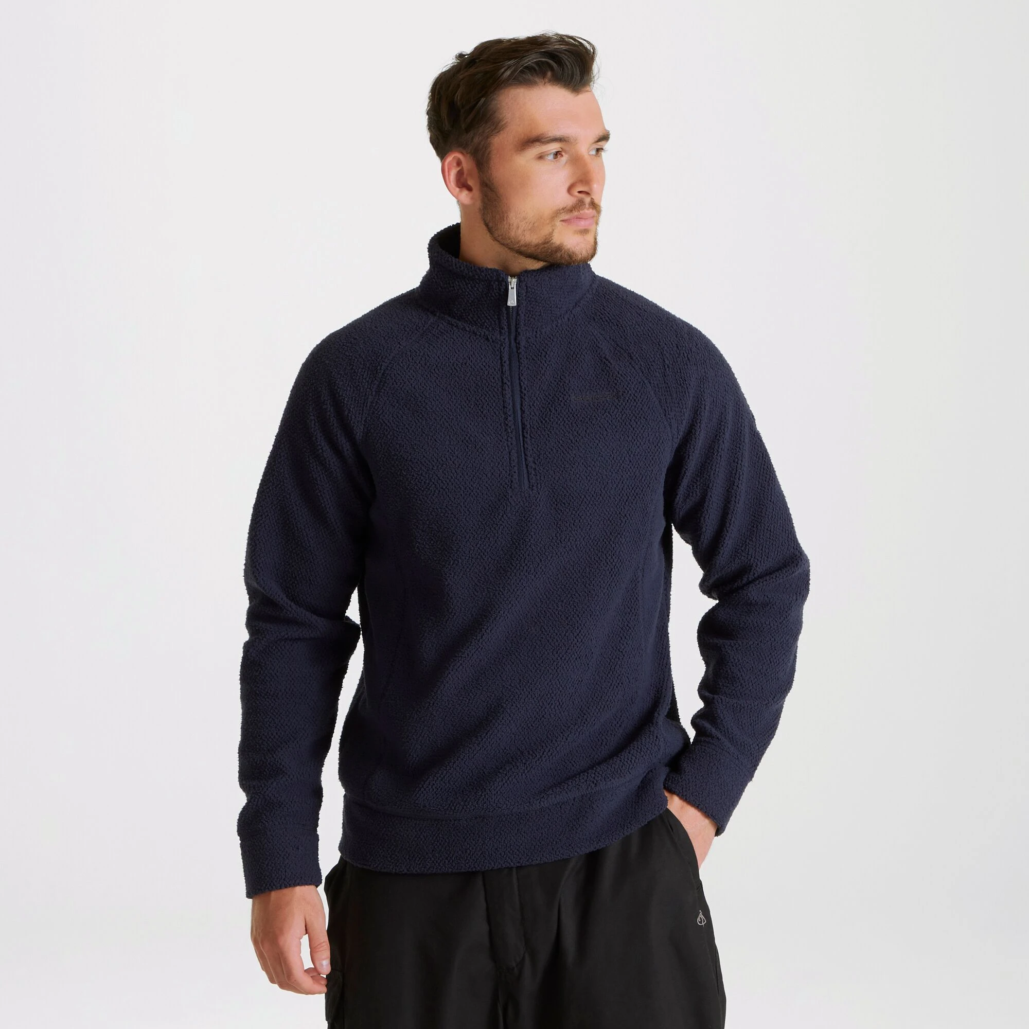 Craghoppers Men's Cason Half Zip Navy SCMA113 RRP £70 - Image 2