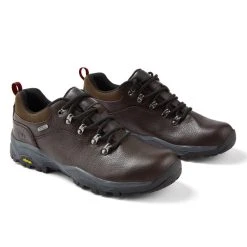 Craghoppers Kiwi Lite Waterproof Leather Shoes | Mocha CMF034