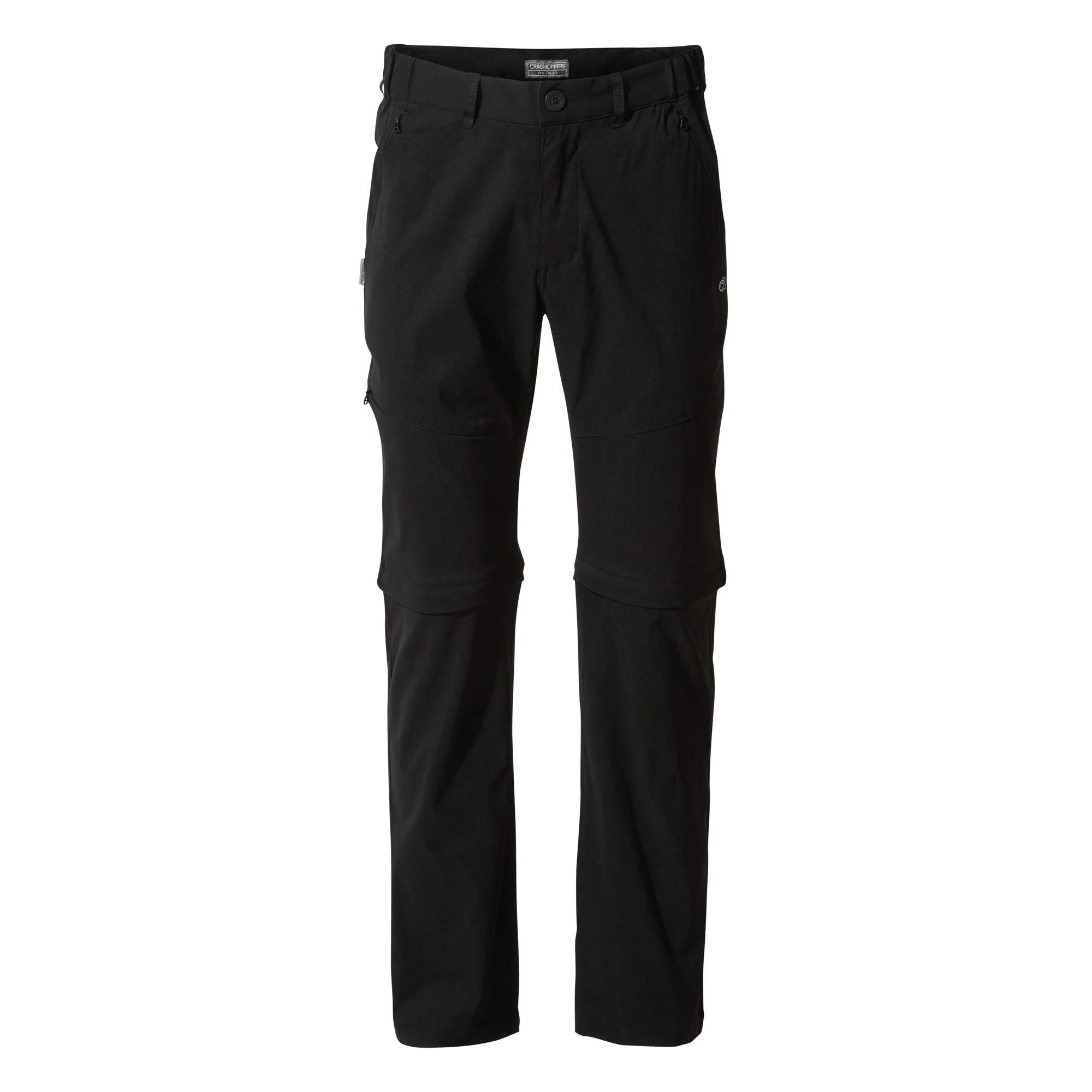 Craghoppers Men's Kiwi Pro II Convertible Trousers Black CMJ495