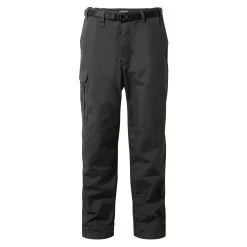 Craghoppers Men's Kiwi Winter Lined Trousers CMJ603 Black Pepper RRP £70