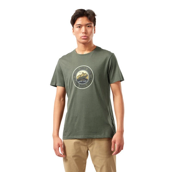Craghoppers Men's Mightie T-Shirt Parka Green - Image 2