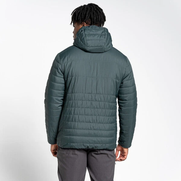 Craghoppers Men's CompressLite VI Hooded Jacket Spruce Green - Image 3