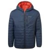 Craghoppers Men's CompressLite VI Hooded Reversible Jacket Navy/Chilli