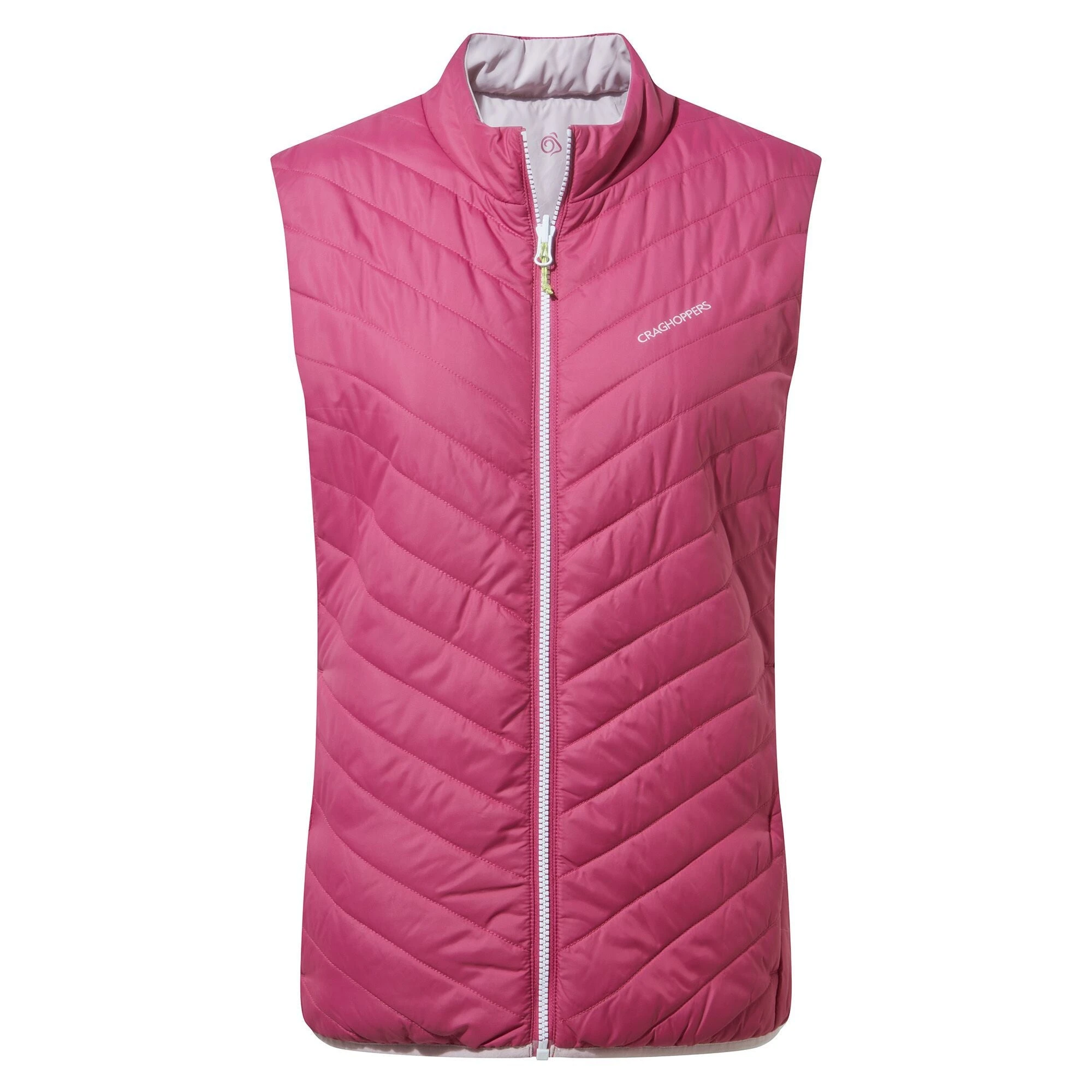 Craghoppers Women's Compresslite Reversible Vest Raspberry CWB848 RRP £55