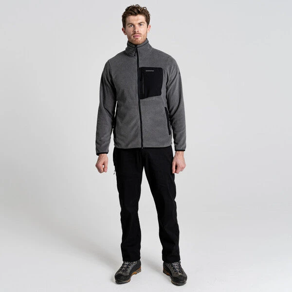 Craghoppers Men's Corey Plus Jacket | Black Pepper Marl 4 Craghoppers Men's Corey Plus Jacket | Black Pepper Marl - Image 2