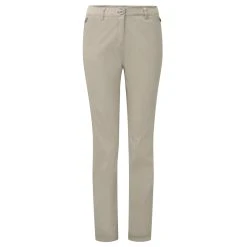 CRAGHOPPERS WOMENS KIWI PRO STRETCH TROUSERS CWJ1072 MUSHROOM