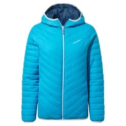 Craghoppers Women's Compresslite V Jacket Reversible Mediterranean Blue CWN258