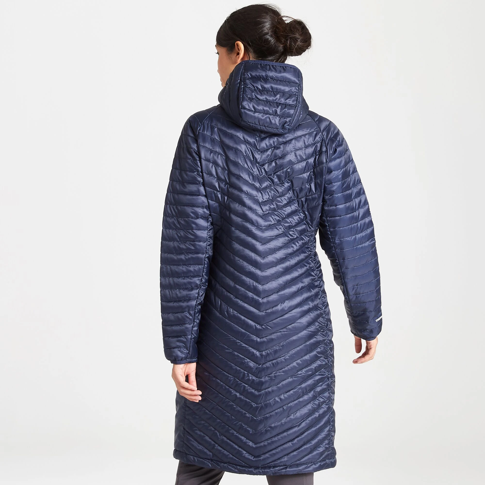 Craghoppers Women's Expolite Long Down-Like Jacket Navy CWN268 RRP £140 - Image 2