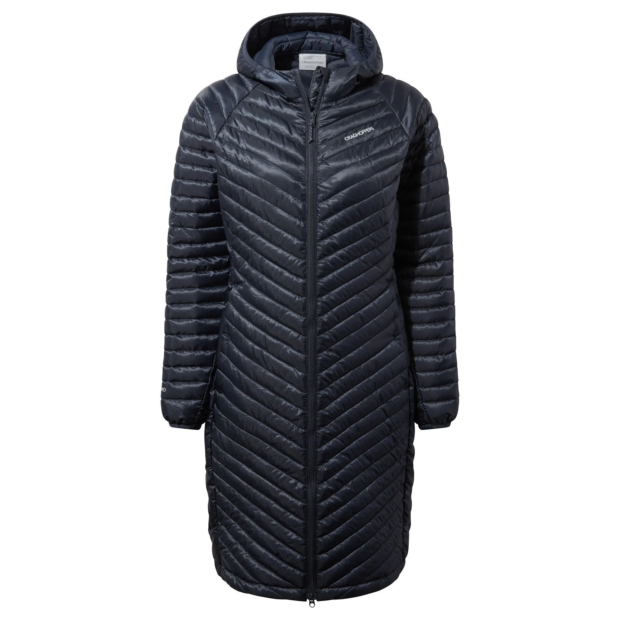 Craghoppers Women's Expolite Long Down-Like Jacket Navy CWN268 RRP £140