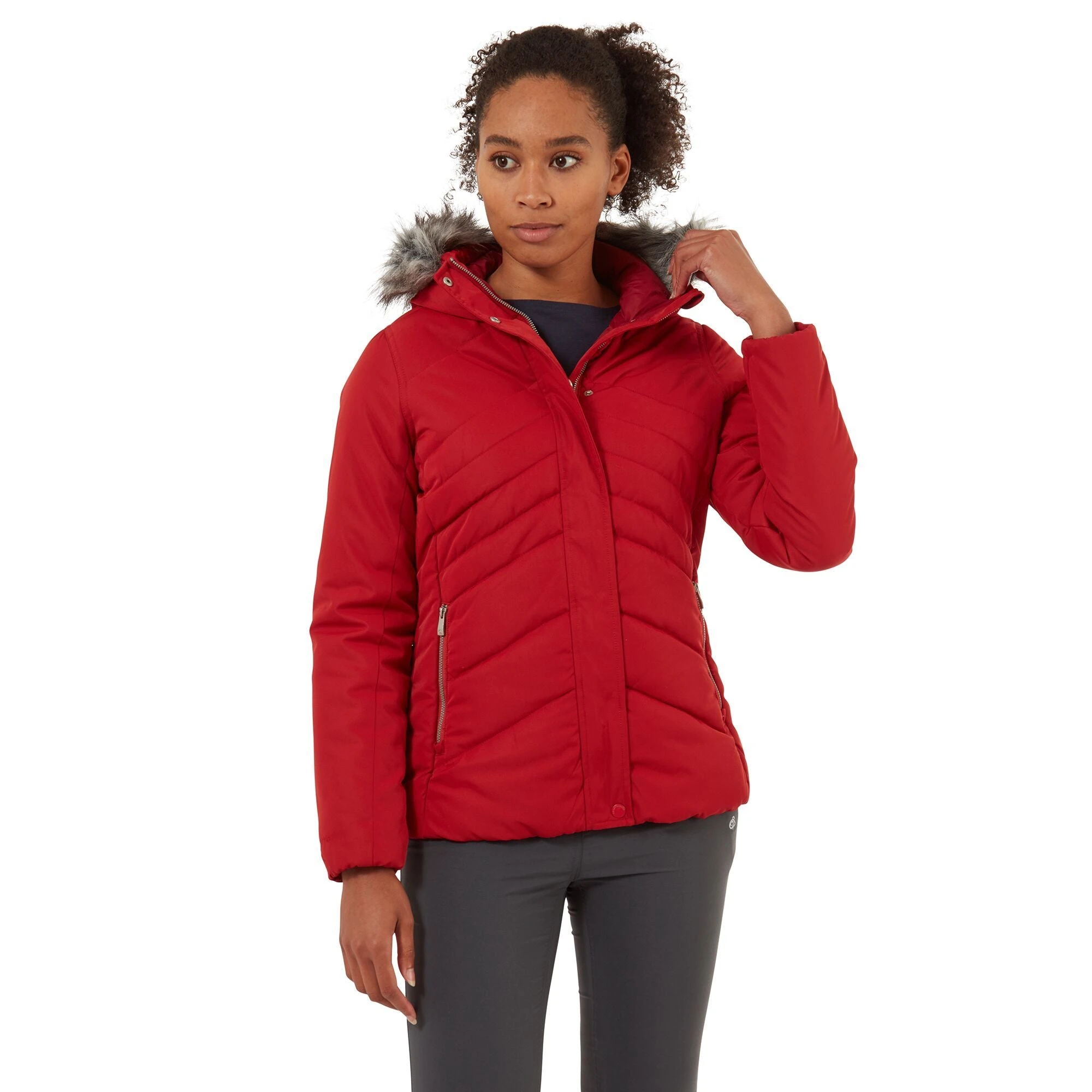 Craghoppers Women's Dawa Jacket Red RRP £100 CWN254 - Image 2