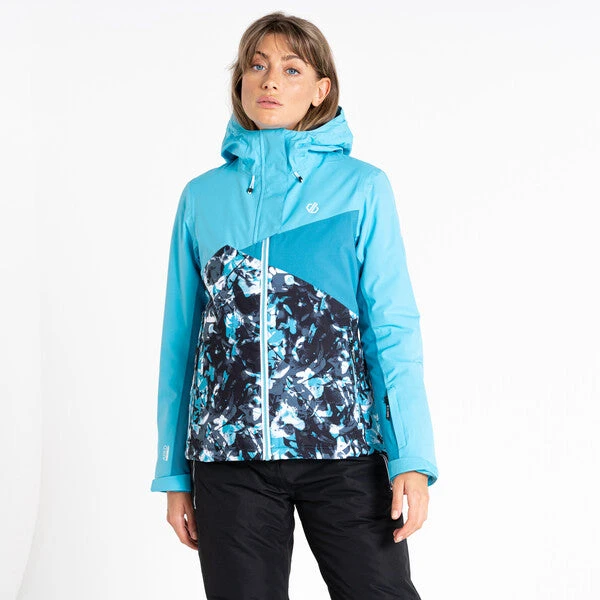 Dare2B Dare 2b Women's Determined Ski Jacket | River Blue 4 Dare2B Dare 2b Women's Determined Ski Jacket | River Blue - Image 2