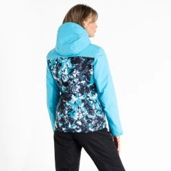 Dare2B Dare 2b Women's Determined Ski Jacket | River Blue 7 Dare2B Dare 2b Women's Determined Ski Jacket | River Blue -Dare2b shop DETERMINEDJACKETMODELBACK