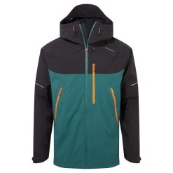Craghoppers Men's Dynamic Waterproof Jacket Black Pepper/ Sacramento Green