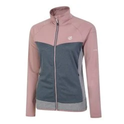 Dare2B Dare 2b Women's Elation II Midlayer | Orion Grey Dusty Rose