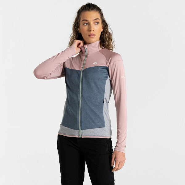 Dare2B Dare 2b Women's Elation II Midlayer | Orion Grey Dusty Rose - Image 2