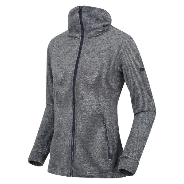 Regatta Women's Everleigh Full Zip Fleece Navy Texture