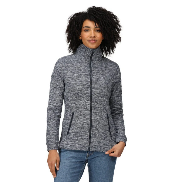 Regatta Women's Everleigh Full Zip Fleece Navy Texture - Image 2