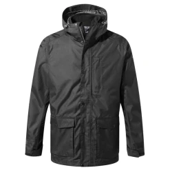 Craghoppers Men's Expert Kiwi 3 In 1 Waterproof Jacket Black CMP283