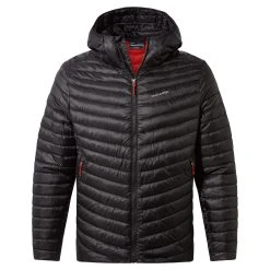 Craghoppers Men's Expolite Hooded Jacket CMN258 Black RRP £120
