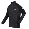 Regatta Men's Farson Two Tone Softshell Jacket Ash/Black RML216