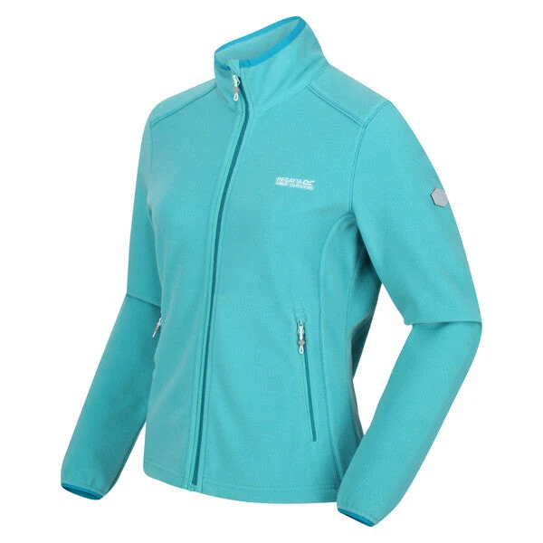 Regatta Women's Floreo IV Full Zip Fleece Turquoise