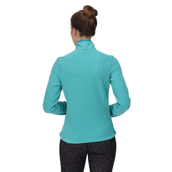 Regatta Women's Floreo IV Full Zip Fleece Turquoise - Image 3