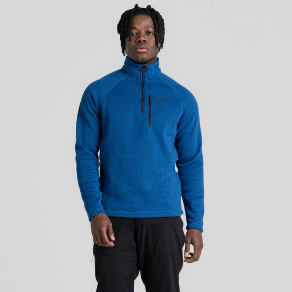 Craghoppers Men's Grindell Half Zip Fleece | Bolt Blue - Image 2