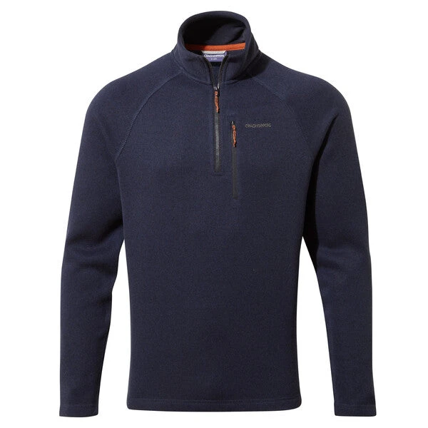 Craghoppers Men's Grindell Half Zip Fleece | Blue Navy