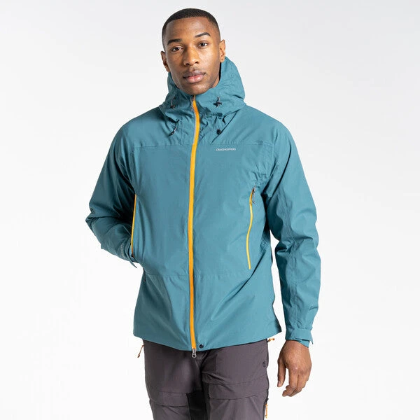 Craghoppers Men's Gryffin Waterproof Jacket Sacramento Green CMW790 - Image 2