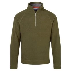 Craghoppers Men's Hayden Half Zip Fleece Dark Moss