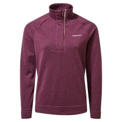 Craghoppers Women's Helena Half Zip CWA283 Blackcurrant RRP £40