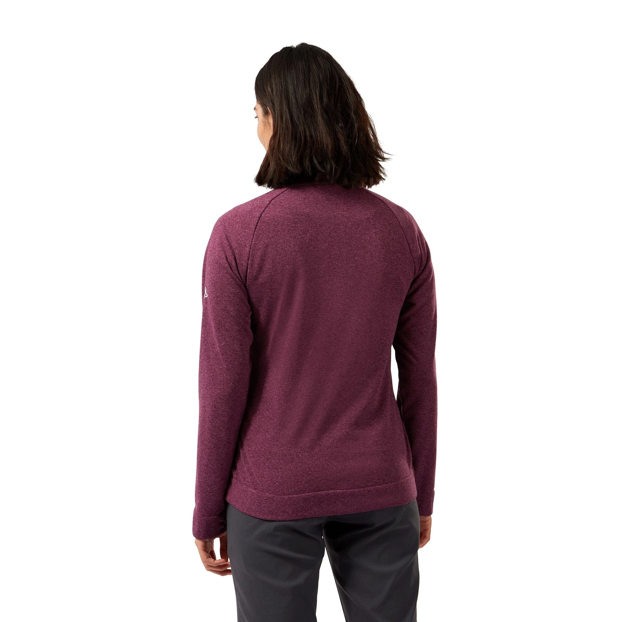 Craghoppers Women's Helena Half Zip CWA283 Blackcurrant RRP £40 - Image 3