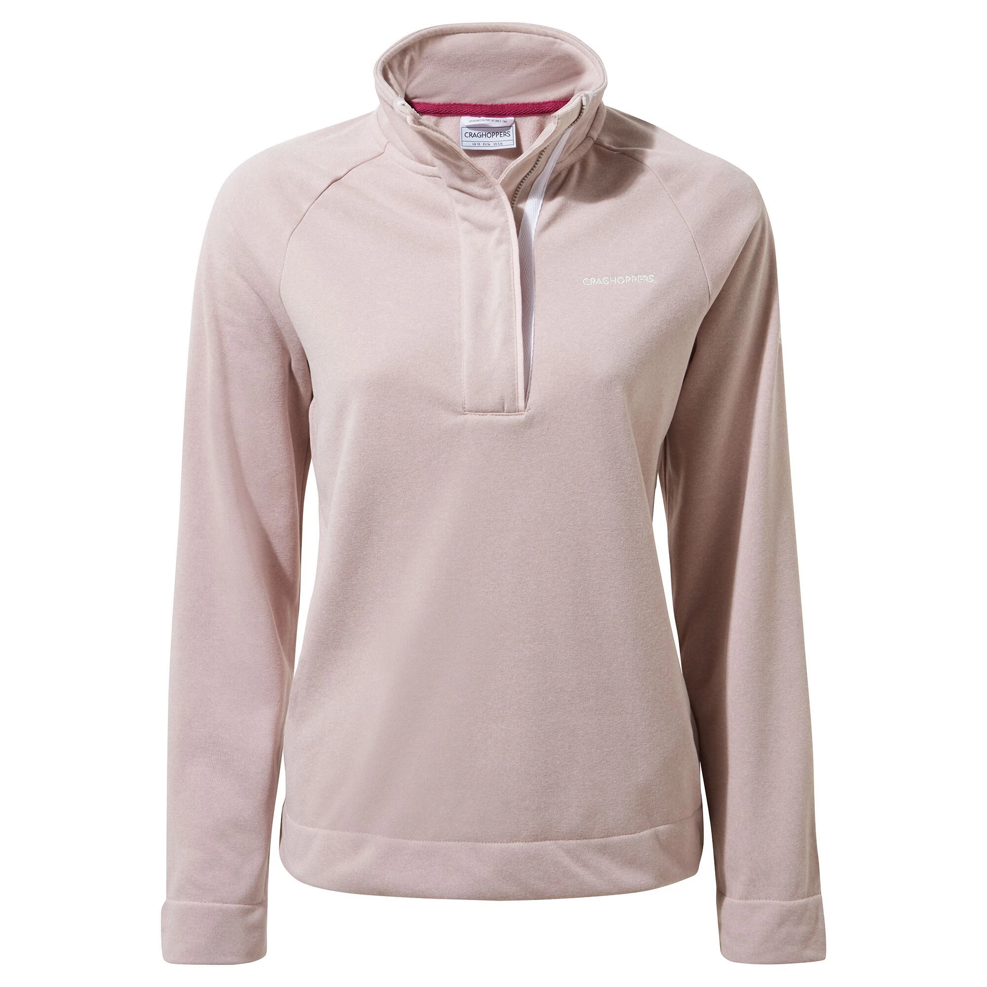 Craghoppers Women's Helena Half Zip CWA283 Brushed Lilac RRP £40