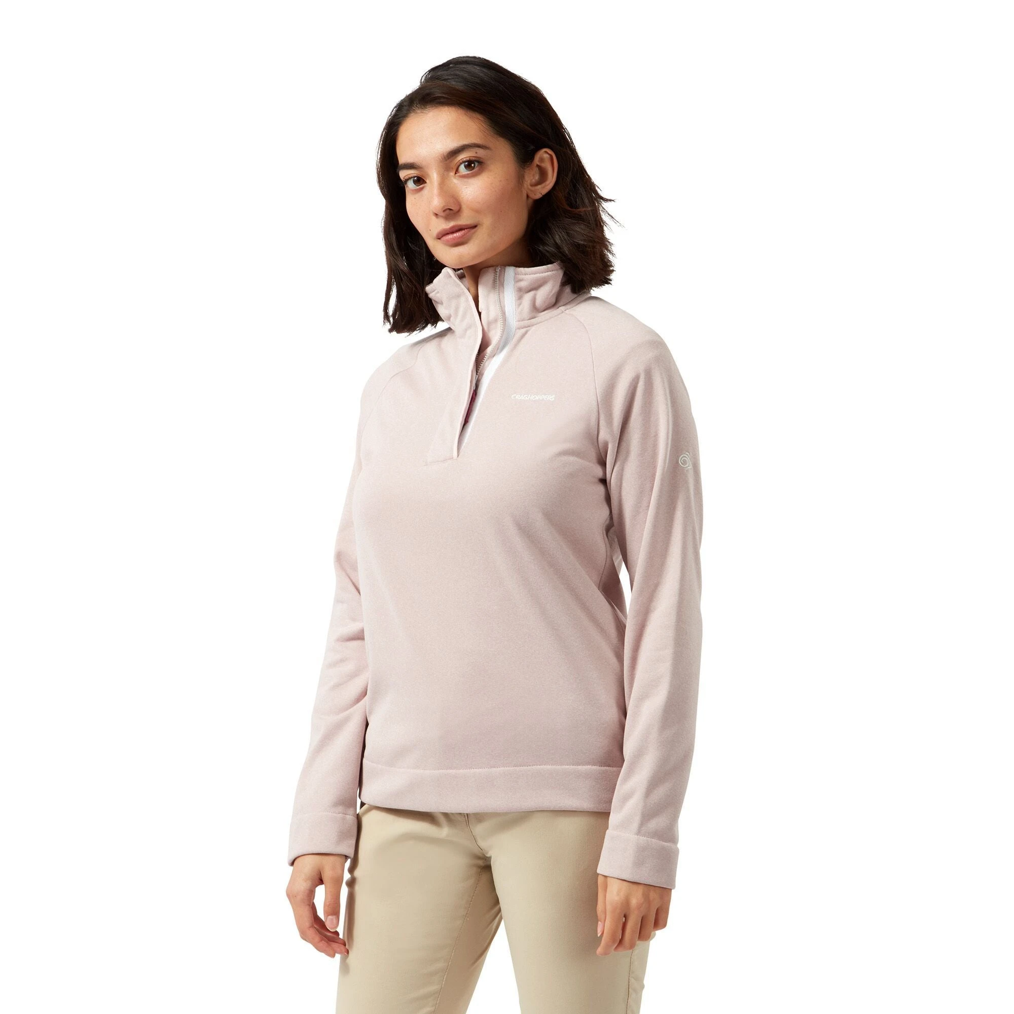 Craghoppers Women's Helena Half Zip CWA283 Brushed Lilac RRP £40 - Image 2