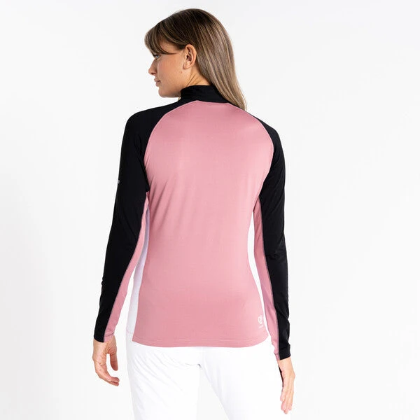 Dare2B Dare 2b Women's Involved II Stretch Midlayer | Mesa Rose Black - Image 3