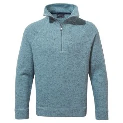 Craghoppers Men's Logan Half Zip Fleece | Kyanite Blue