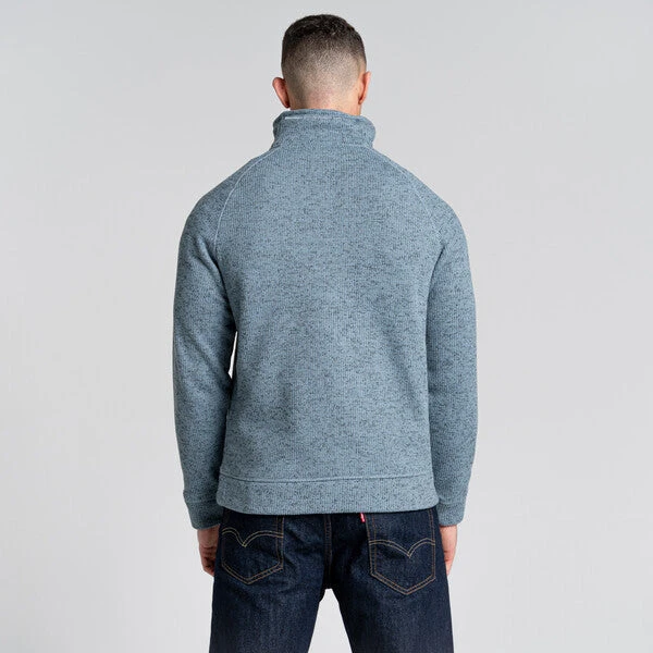 Craghoppers Men's Logan Half Zip Fleece | Kyanite Blue - Image 3
