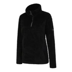 Dare2B Dare 2b Women's Lush Half Zip Fluffy Fleece | Black
