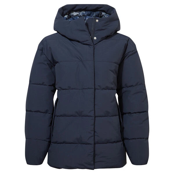 Craghoppers Women's Madora Insulated Hooded Jacket | Blue Navy
