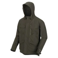 Regatta Men's Makai Waterproof Jacket Dark Khaki