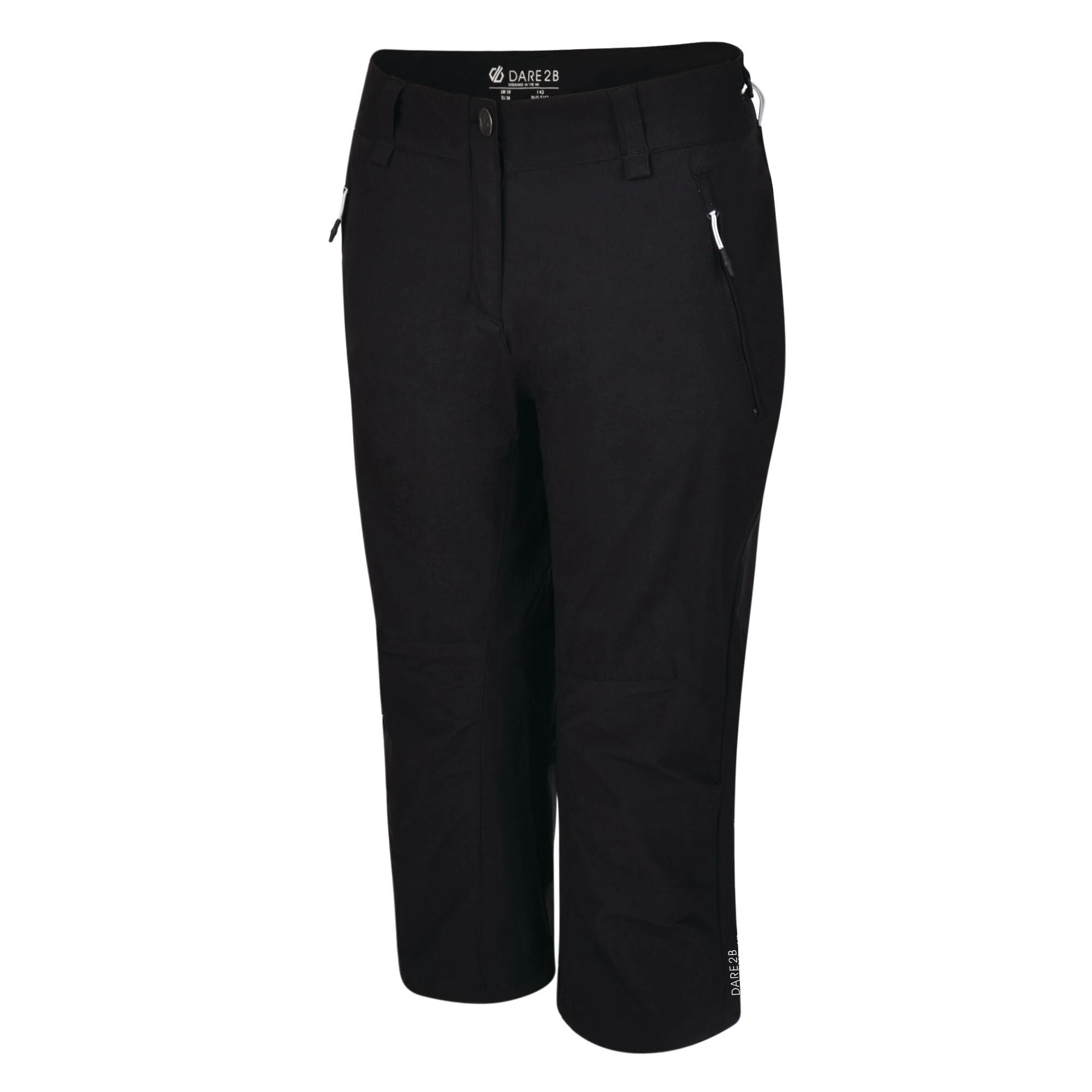 Dare2B Dare 2b Women's Melodic II 3/4 Length Stretch Trousers Black RRP £50